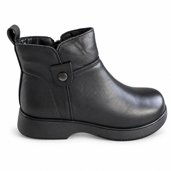 Ghete Casual Damă Formazione A8887 Negru – vedere 1