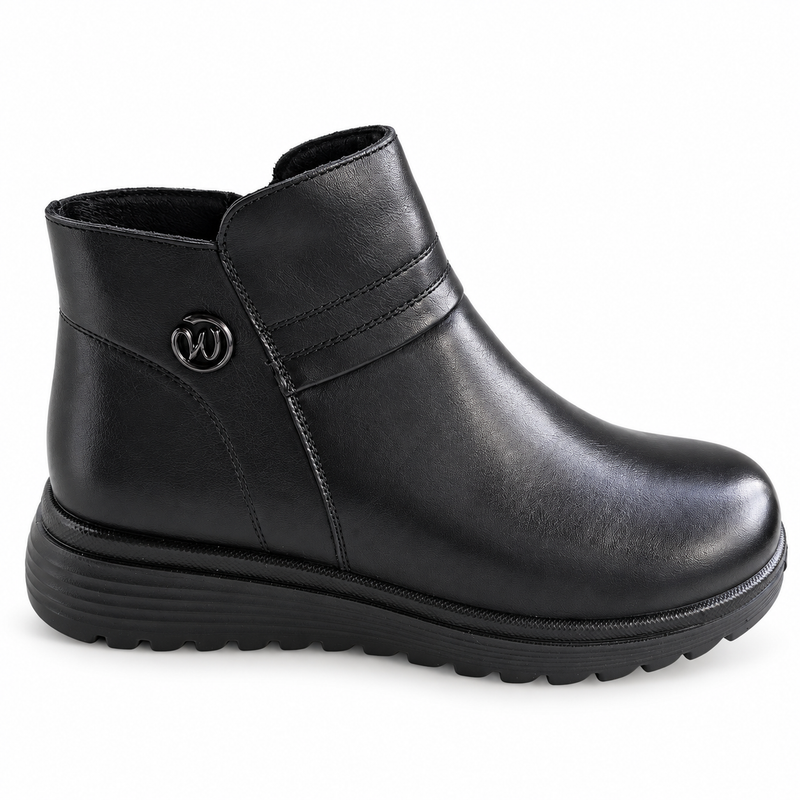 Ghete Casual Damă Formazione M8601 Negru – vedere 1