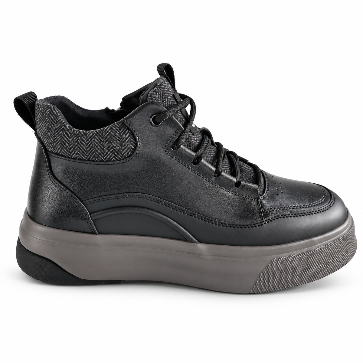 Ghete Casual Bărbați Otter CJ90012A Negru - vedere 2/22