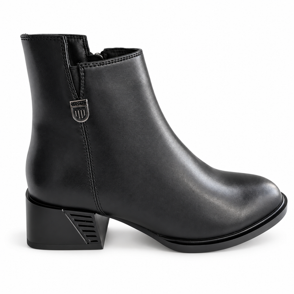 Ghete Casual Damă Pass C5653-V1891-Z007-01 Negru – vedere 1