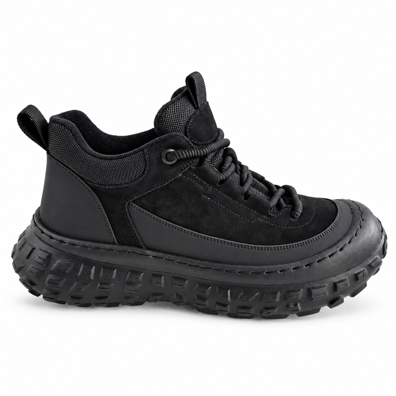Ghete Casual Bărbați Franco Gerardo 6025 Negru – vedere 1