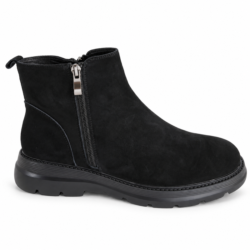 Ghete Casual Bărbați Eldemas Z190360-1C Negru – vedere 1