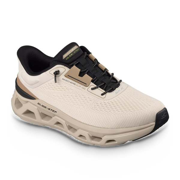 Pantofi Sport Bărbați Skechers 233026 Taupe/Multicolor - vedere 2/5