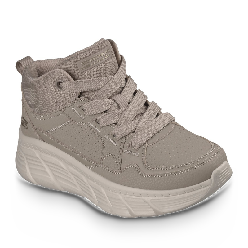 Ghete Sport Damă Skechers 117395 Taupe – Piele Ecologică - vedere 2/5