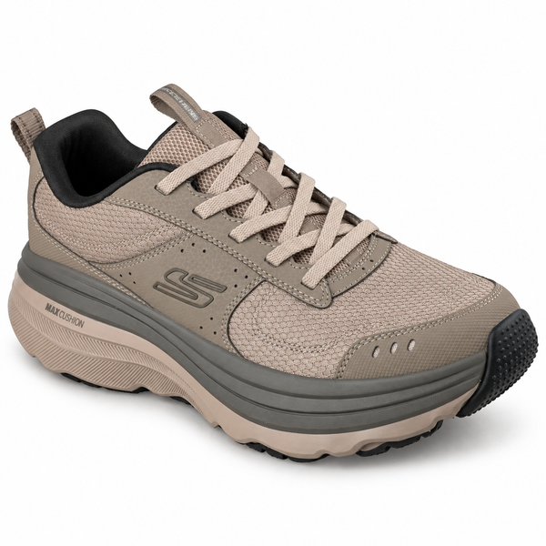 Pantofi Sport Bărbați Skechers 237818 Taupe – Piele Ecologică - vedere 2/5
