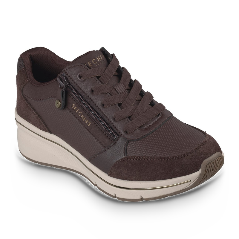 Pantofi Sport Damă Skechers 190370 Maro ciocolatiu - vedere 2/5