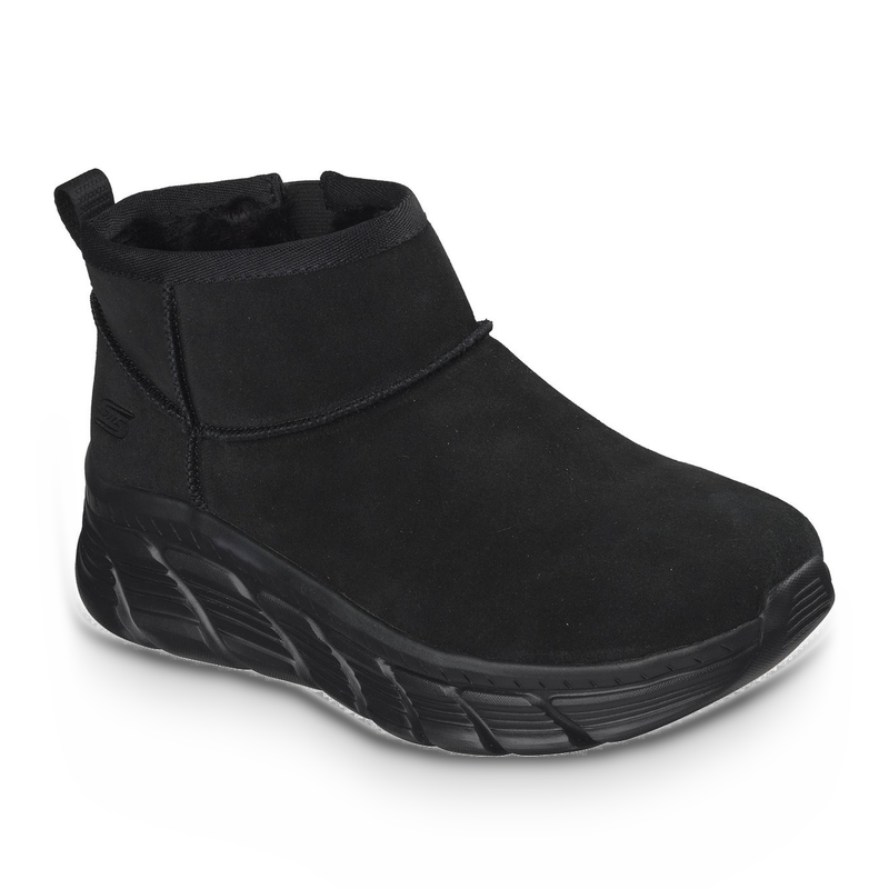 Ghete Sport Damă Skechers 117390 Negru – Piele Ecologică - vedere 2/5