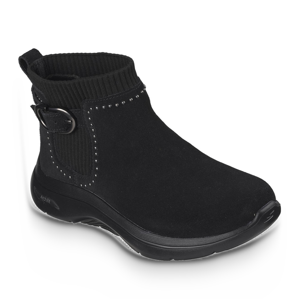 Ghete Casual Damă Skechers 144564 Negru – Piele Ecologică - vedere 2/5