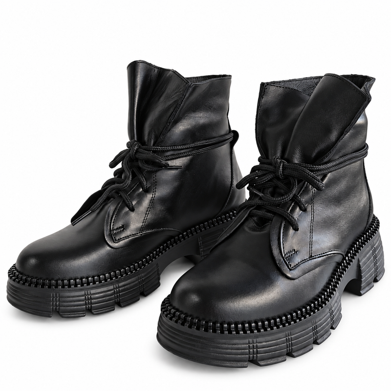 Ghete Casual Damă Dogati 5783-07 Negru – vedere 2