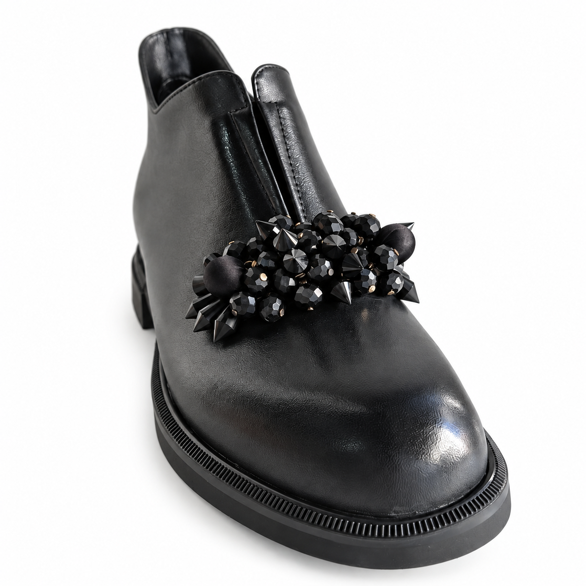 Ghete Elegante Damă Isabel Martina 32-37-103 Negru – vedere 2