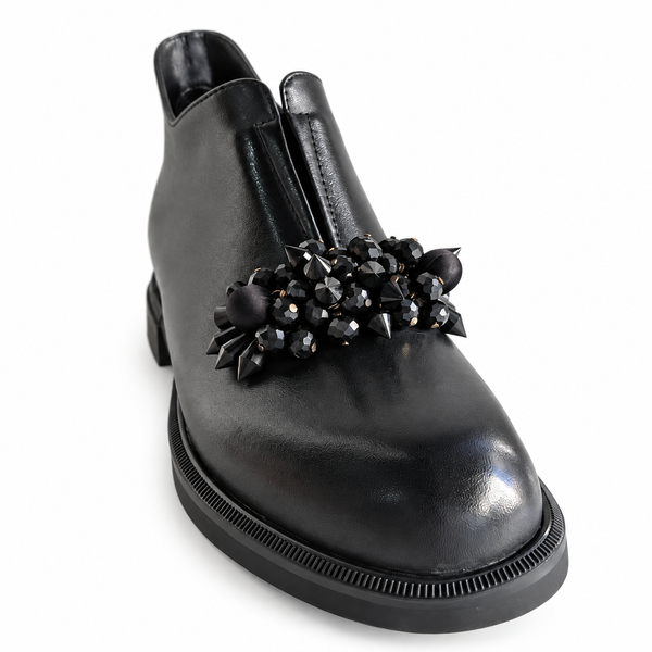 Ghete Elegante Damă Isabel Martina 32-37-103 Negru – vedere 2