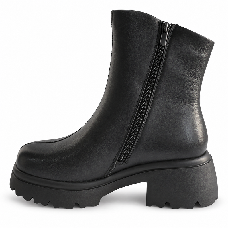 Ghete Casual Damă Franco Gerardo 83125 Negru – vedere 2