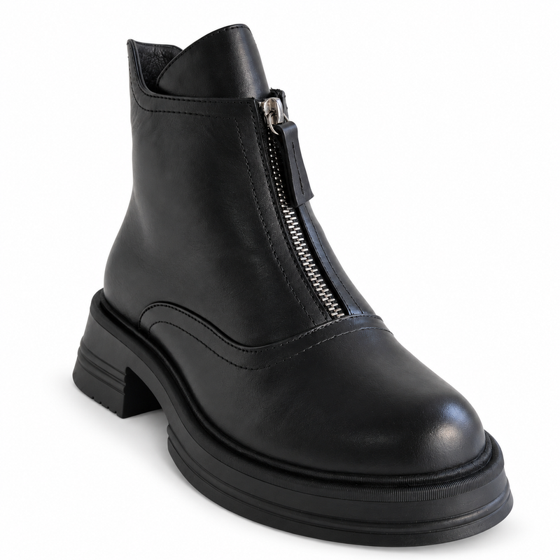 Ghete Casual Damă Dogati 087 010 Negru – vedere 2