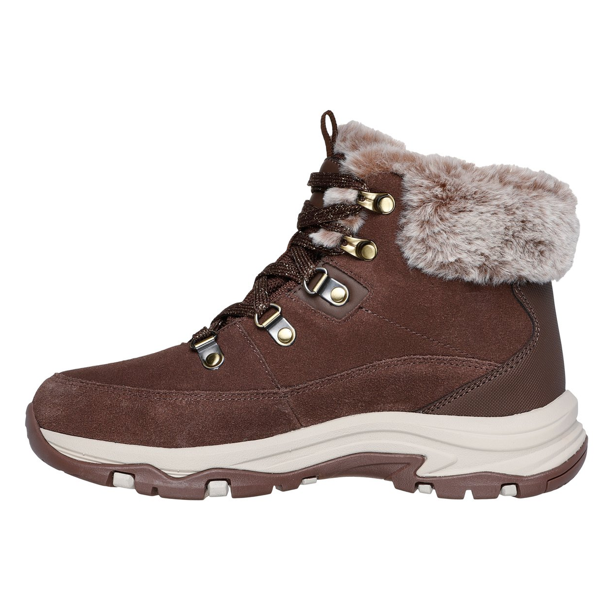 Ghete Casual Damă Skechers 167882 Chocolate – vedere 2