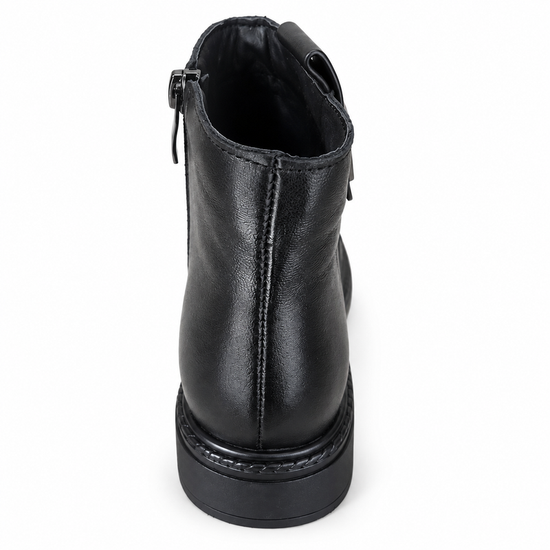 Ghete Casual Damă Formazione 6167325M Negru – vedere 2