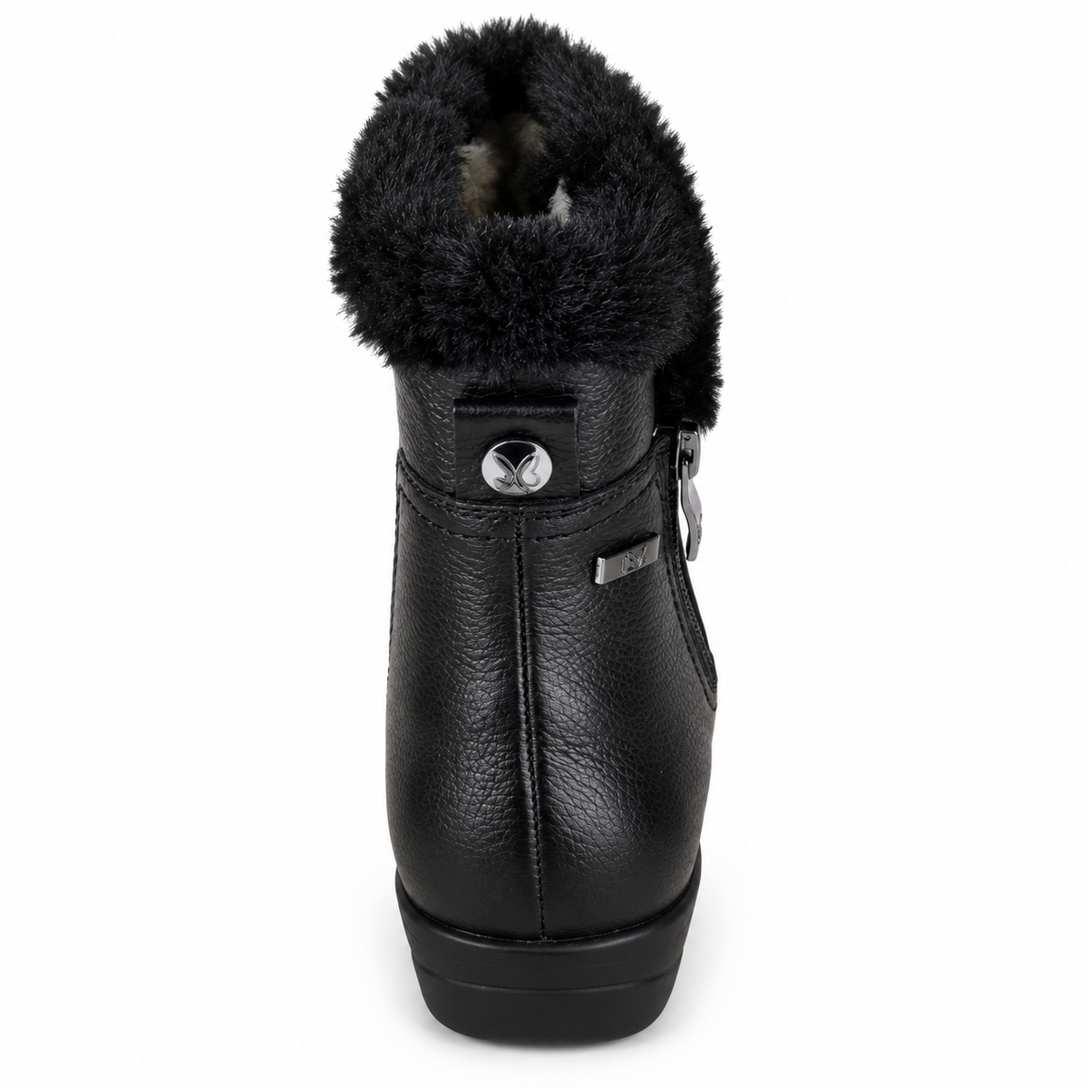 Ghete Casual Damă Caprice 26459-43 022 Negru – vedere 2