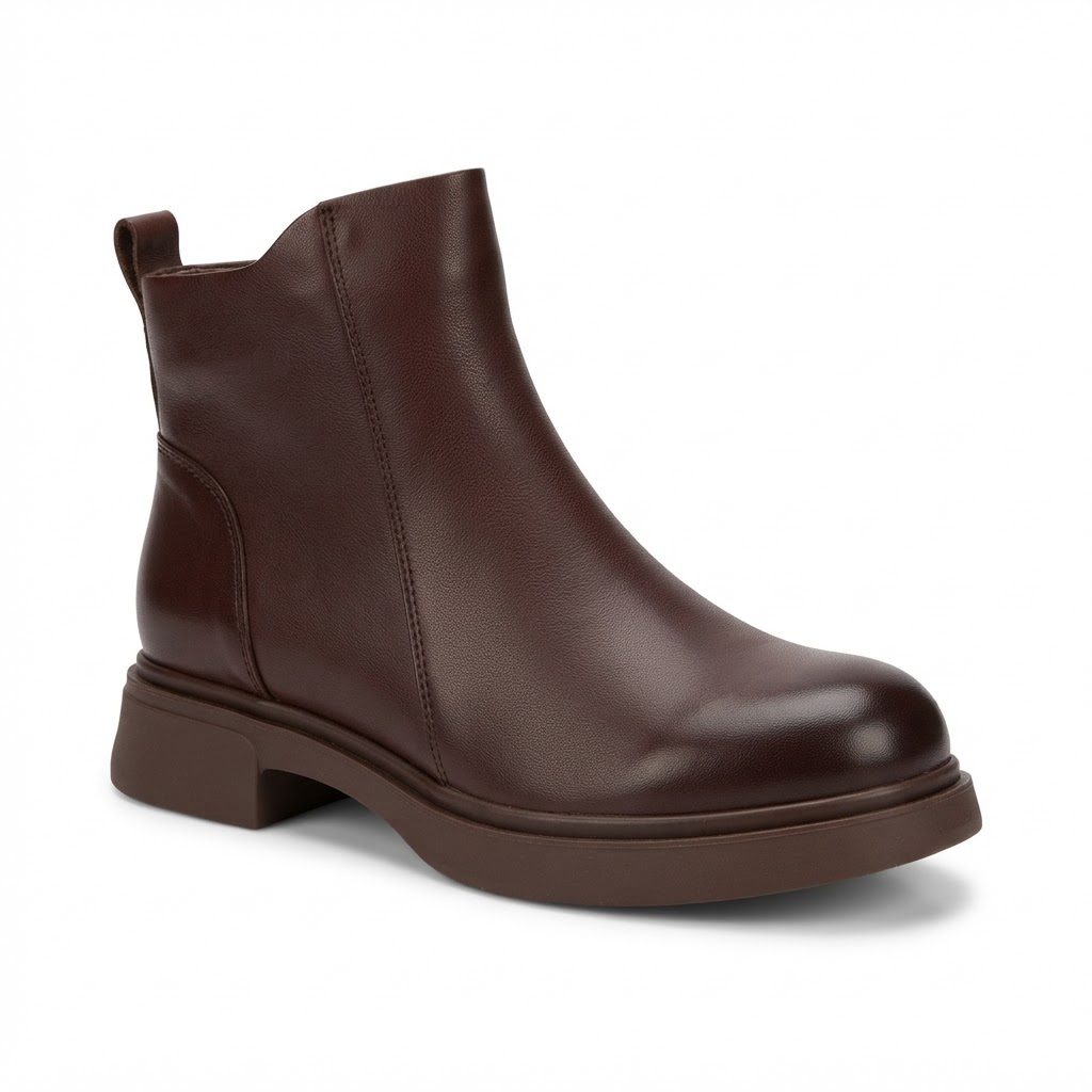 Ghete Casual Damă Formazione M5295 Maro – vedere 2
