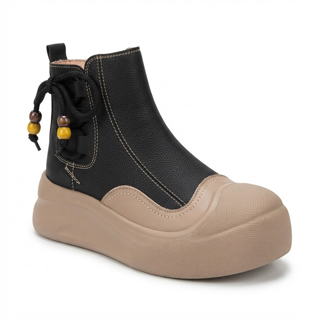 Ghete Casual Damă Franco Gerardo X5019 Negru – vedere 2
