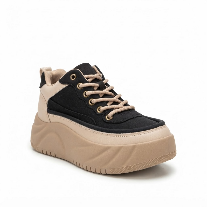 Pantofi Sport Damă Franco Gerardo 77038 Negru – vedere 2
