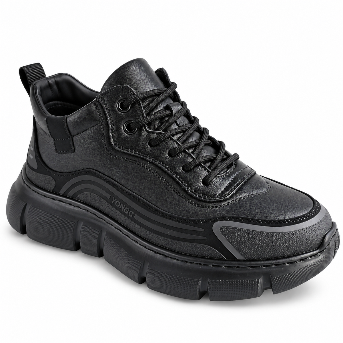 Ghete Casual Bărbați Franco Gerardo 88815 Negru – vedere 2