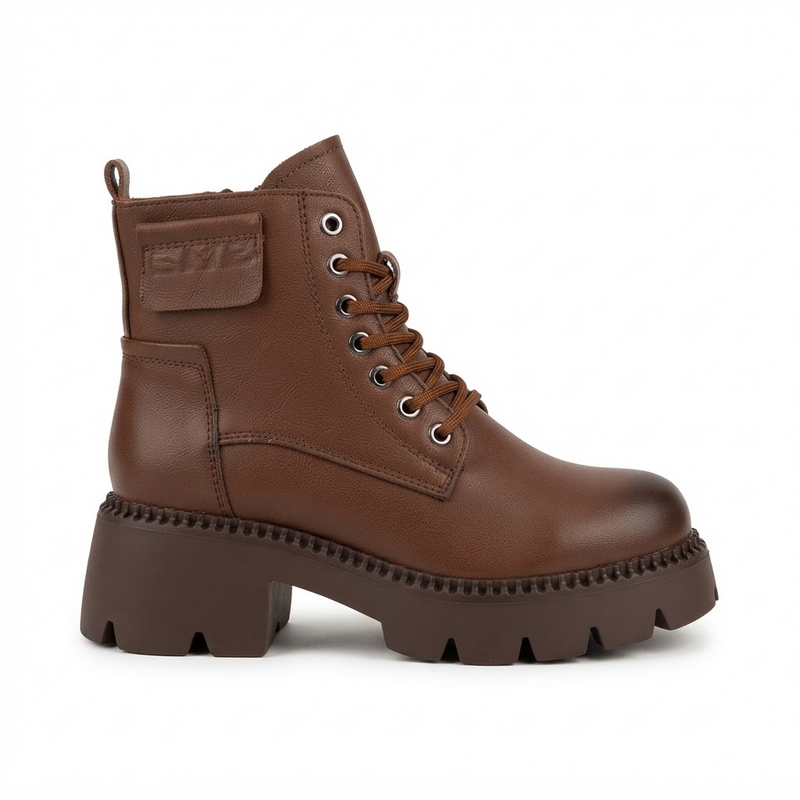 Ghete Casual Damă Formazione 8099 Maro – vedere 2