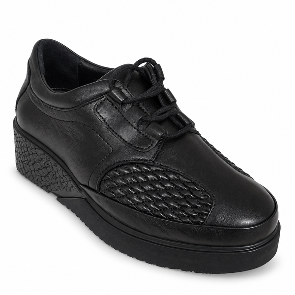 Pantofi Casual Damă Dogati 011 YN-2035 Negru – vedere 2