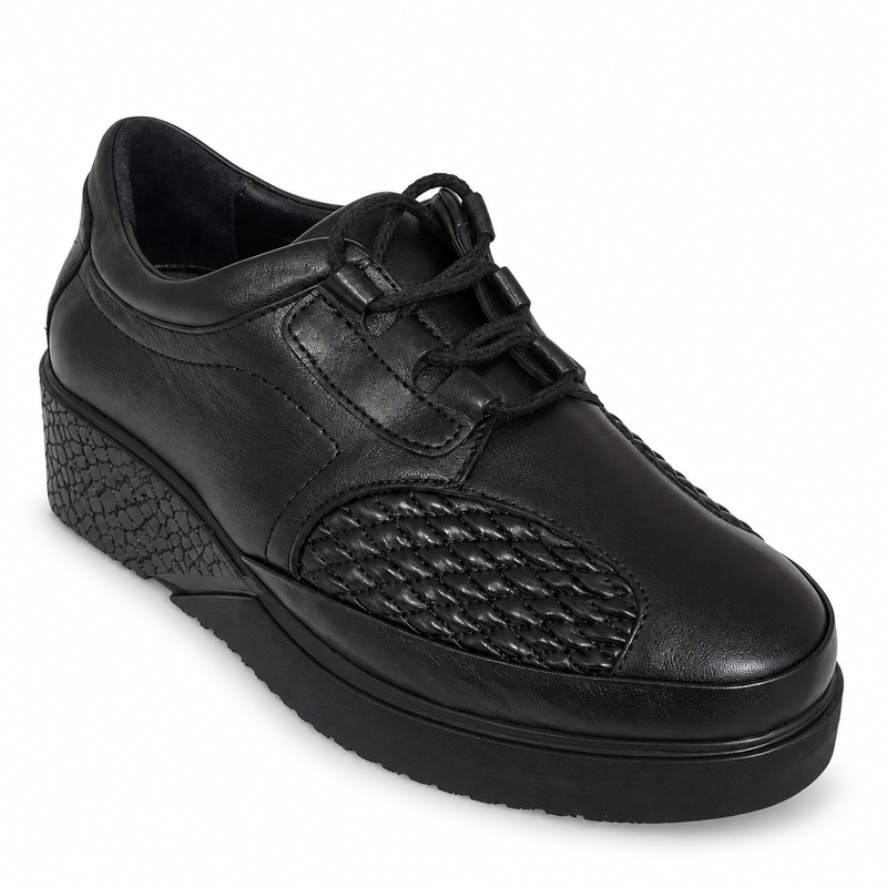Pantofi Casual Damă Dogati 011 YN-2035 Negru – vedere 2