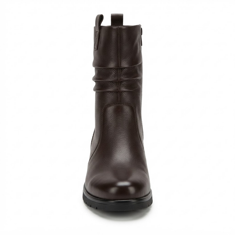 Ghete Casual Damă Caprice 26455-45 337 Maro Închis – Piele Naturală – vedere 2