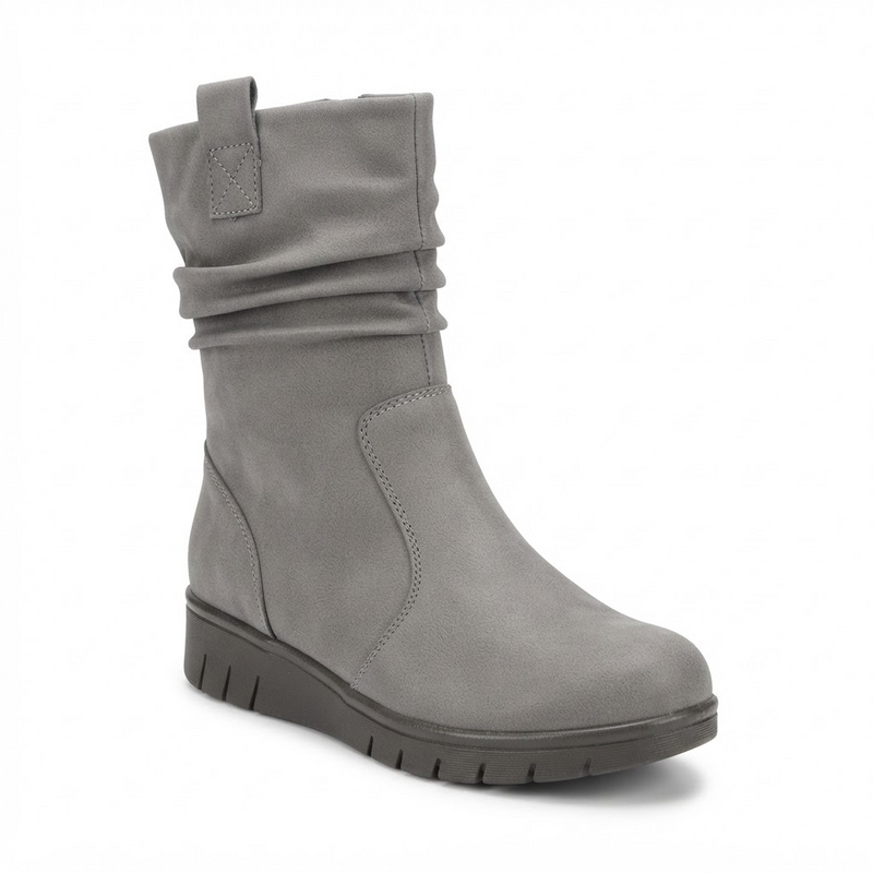 Ghete Casual Damă Caprice 26455-45 334 Taupe Nubuc – Piele Naturală – vedere 2