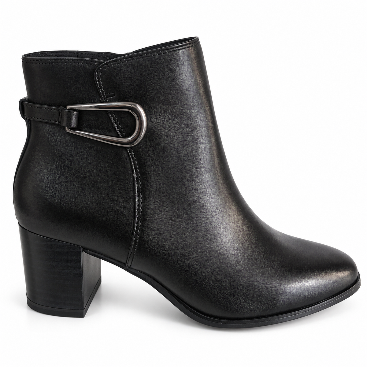 Ghete Casual Damă Caprice 25314-47 022 Negru - vedere 3/12