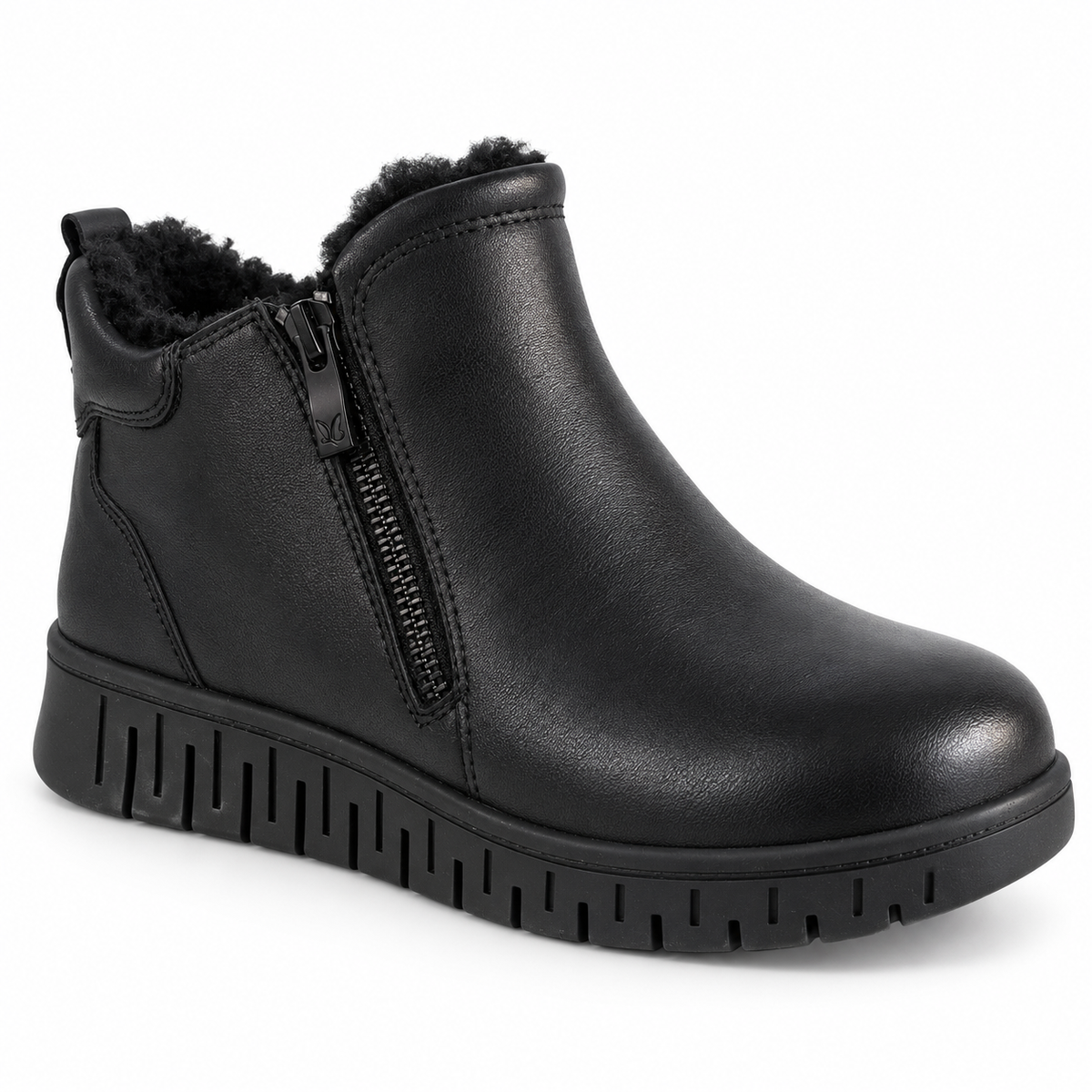 Ghete Casual Damă Caprice 26416-47 022 Negru - vedere 3/12