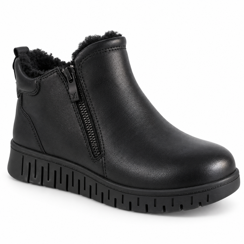Ghete Casual Damă Caprice 26416-47 022 Negru – vedere 2