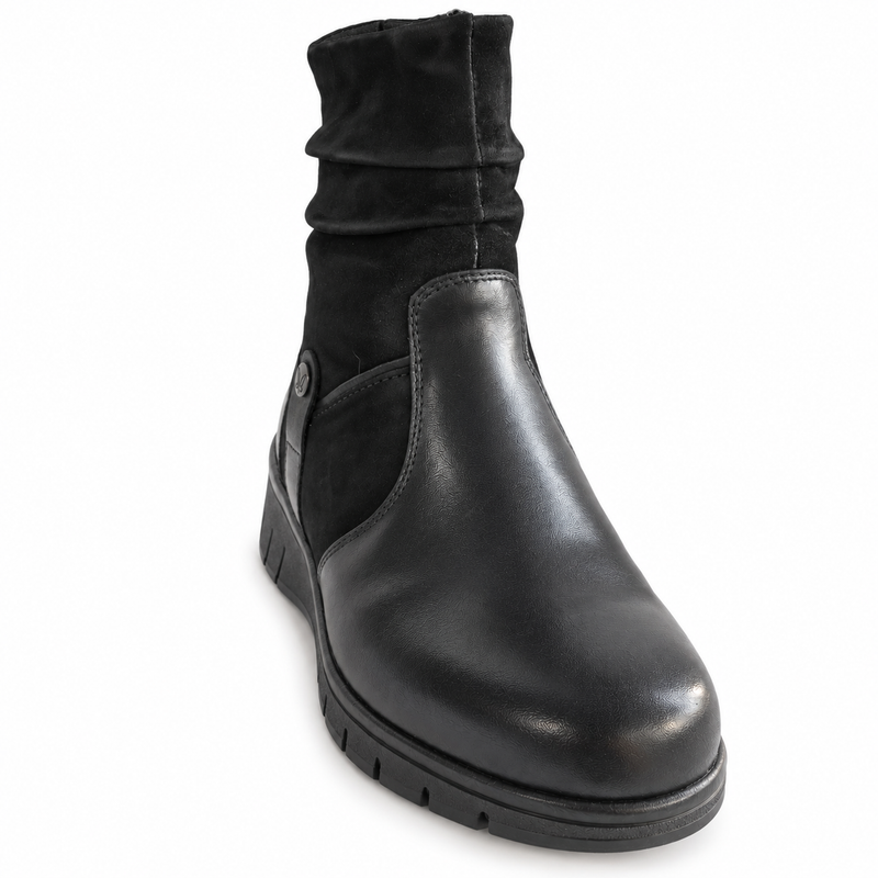 Ghete Casual Damă Caprice 26444-47 019 Negru – vedere 2