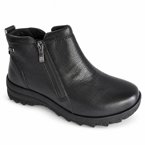 Ghete Casual Damă Caprice 25461-47 022 Negru – vedere 2