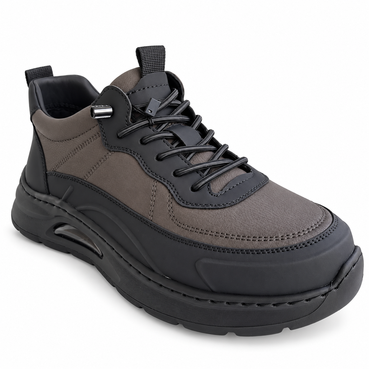 Pantofi Sport Bărbați Franco Gerardo E90010 Negru-Gri – vedere 2