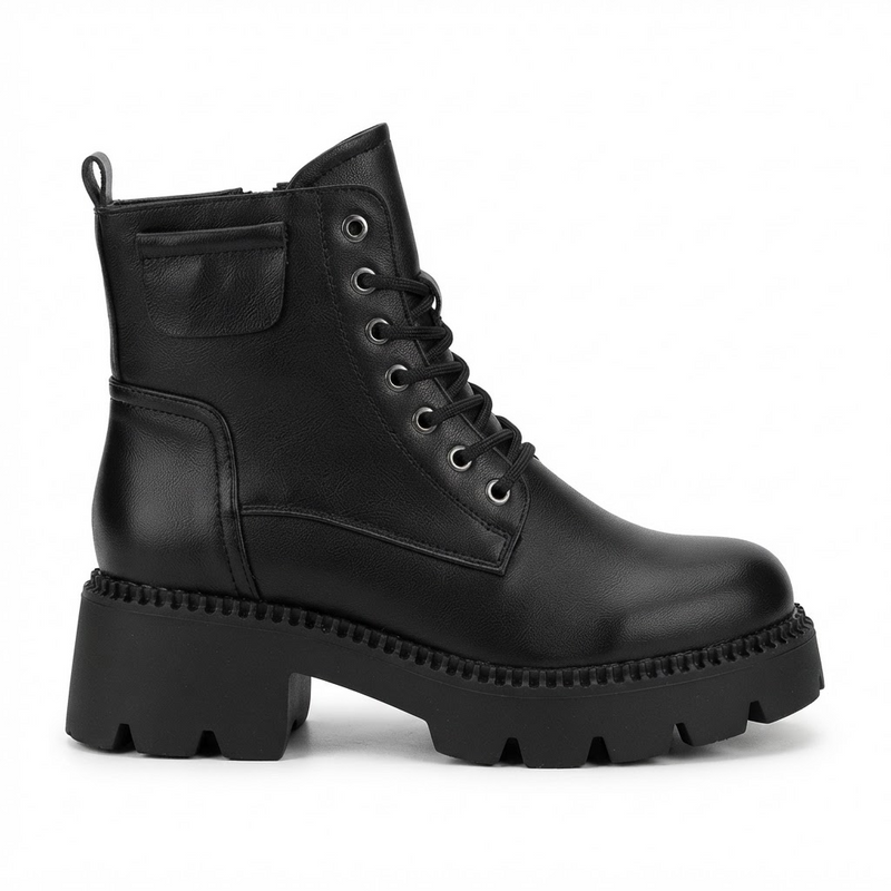 Ghete Casual Damă Formazione 8099 Negru – vedere 2