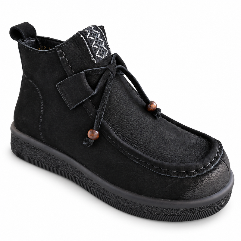 Ghete Casual Damă Franco Gerardo 5782 Negru – vedere 2