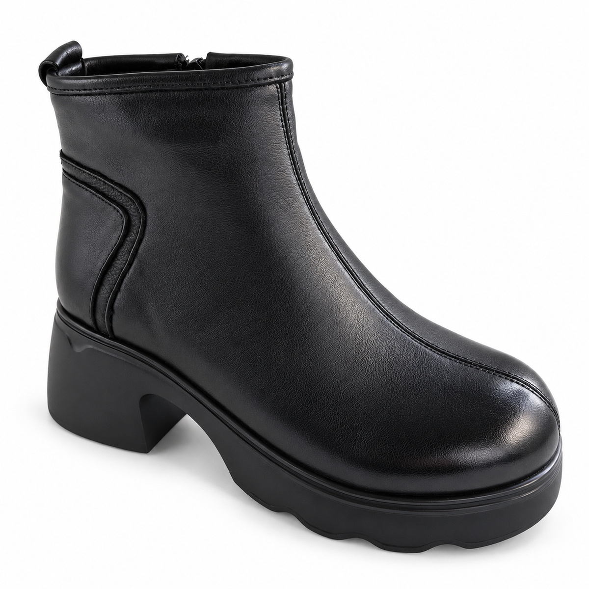 Ghete Casual Damă Formazione 3116 Negru - vedere 3/25