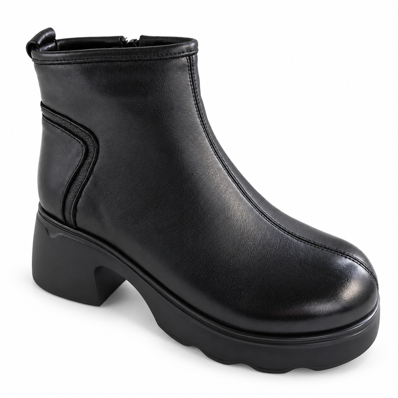 Ghete Casual Damă Formazione 3116 Negru – vedere 2