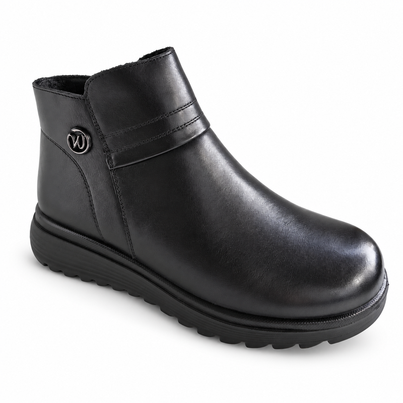 Ghete Casual Damă Formazione M8601 Negru – vedere 2
