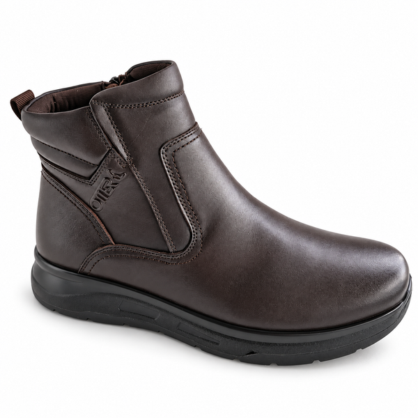 Ghete Casual Bărbați Otter Z590002B Maro Închis – vedere 2