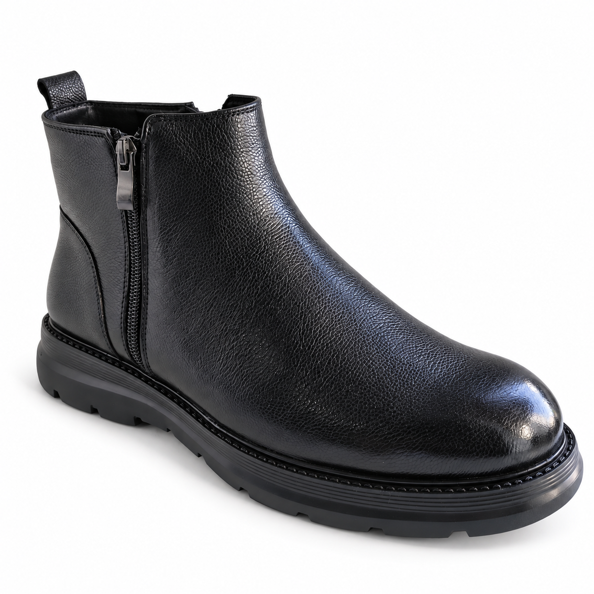 Ghete Casual Bărbați Eldemas Z190360-1 Negru – vedere 2