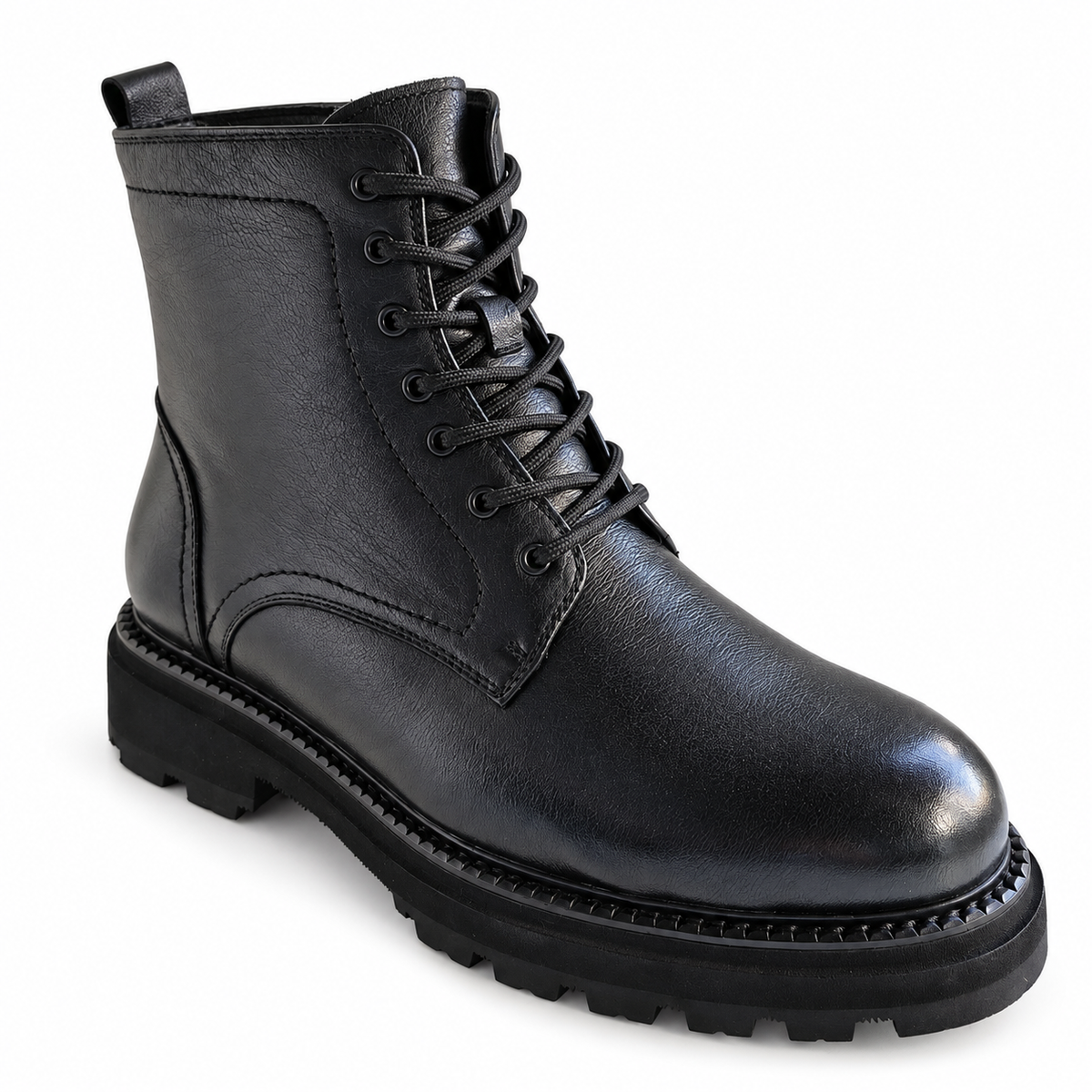 Ghete Casual Bărbați Eldemas F8633-1 Negru – vedere 2