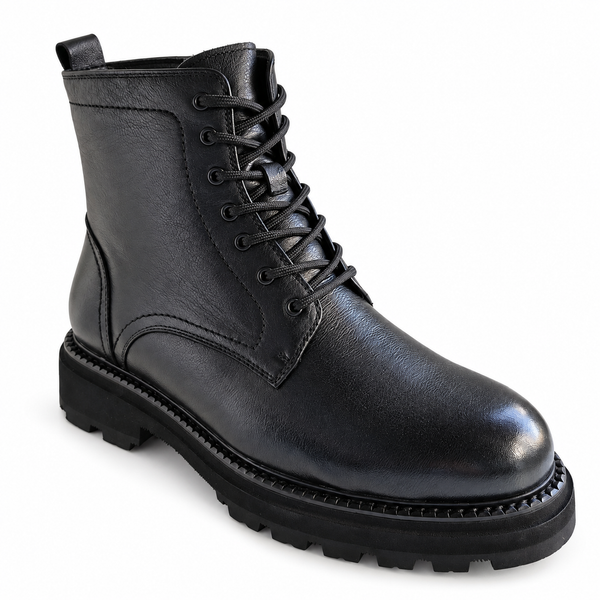 Ghete Casual Bărbați Eldemas F8633-1 Negru – vedere 2