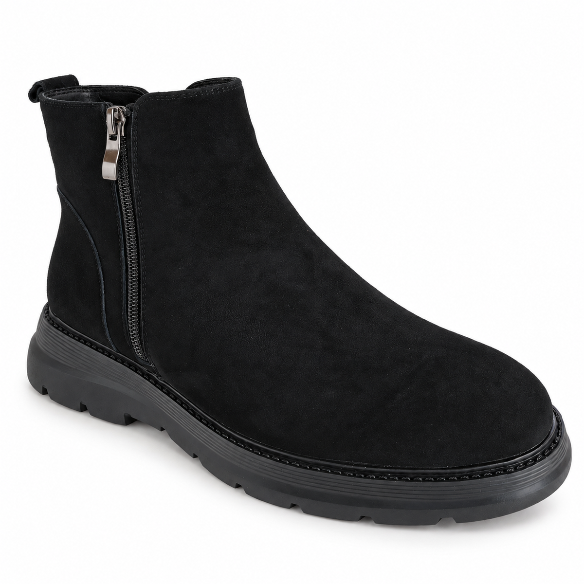 Ghete Casual Bărbați Eldemas Z190360-1C Negru – vedere 2