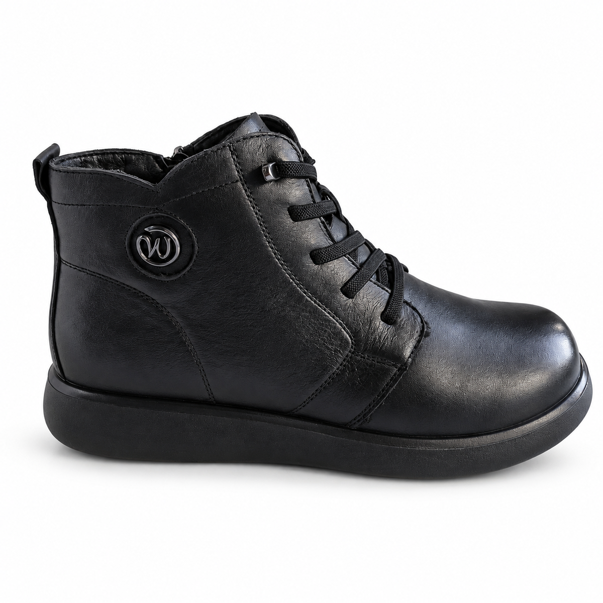 Ghete Casual Damă Formazione M8717 Negru – vedere 2