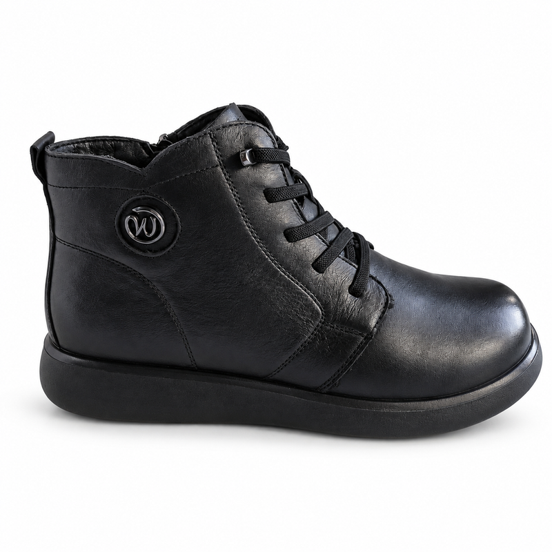 Ghete Casual Damă Formazione M8717 Negru – vedere 2