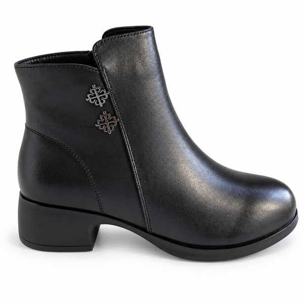Ghete Casual Damă Formazione 26122 Negru – vedere 2