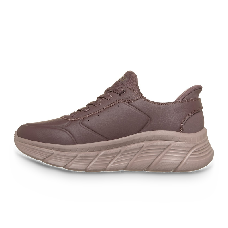 Pantofi Sport Damă Skechers 117394 Mov Închis – Piele Ecologică - vedere 3/5