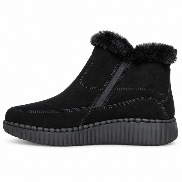 Ghete Casual Damă Skechers 168108 Negru – Piele Ecologică - vedere 3/5